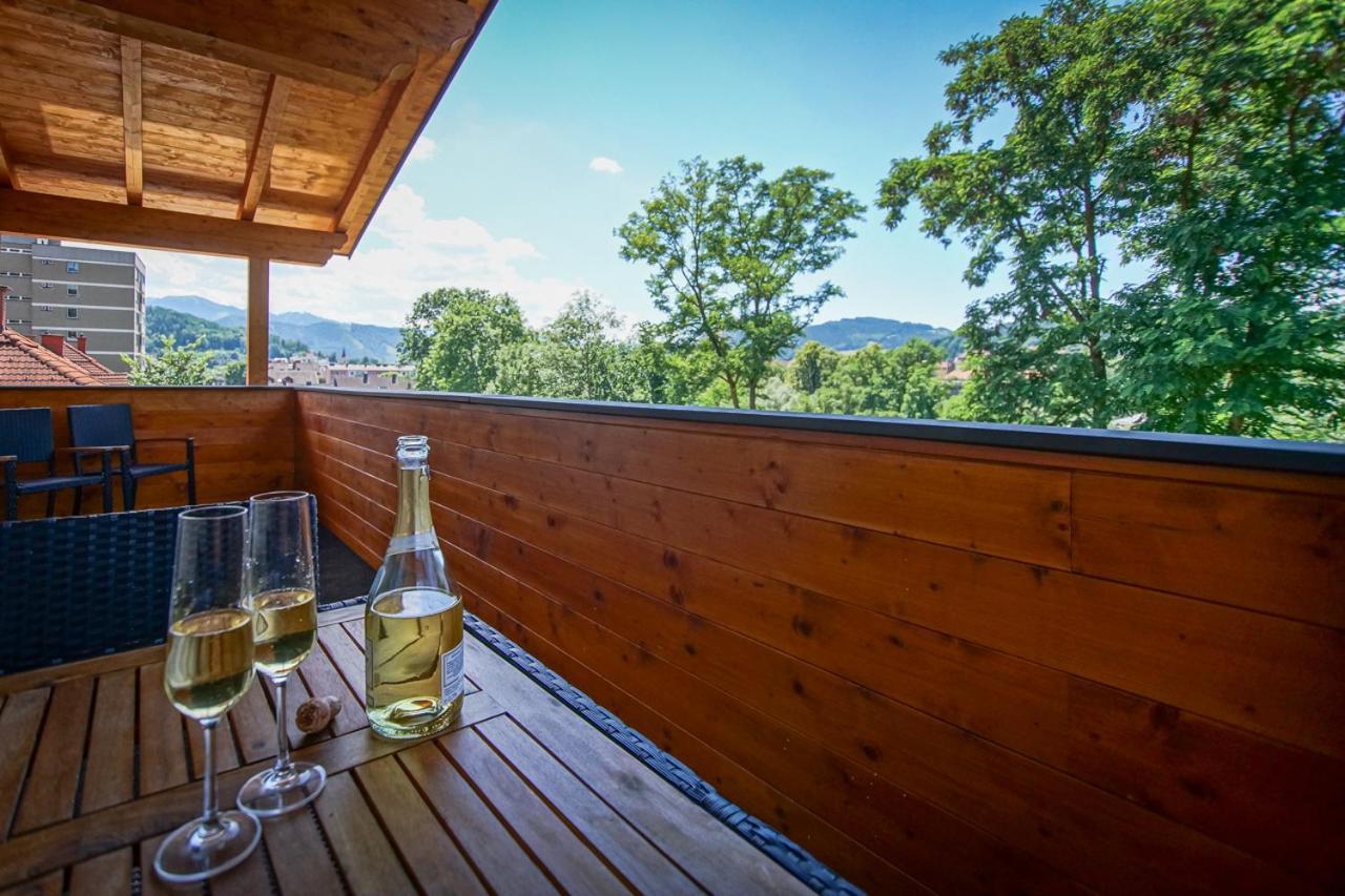 Apartmán Auszeit Steiraland Penthouse 9 Mit Grossen Balkon Und Parkplatz Leoben  Exteriér fotografie